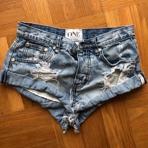 One teaspoon bandit shorts size 24